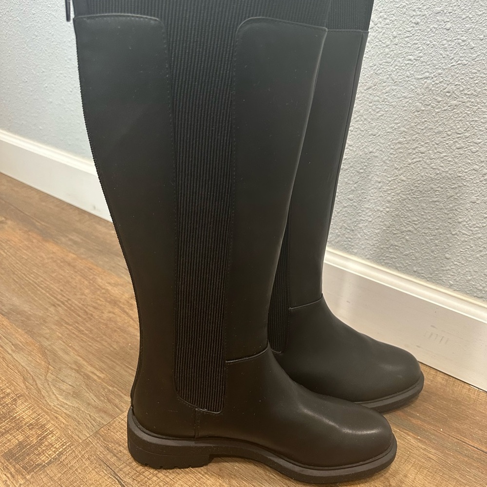 Alfani Black Mid-Calf Boots